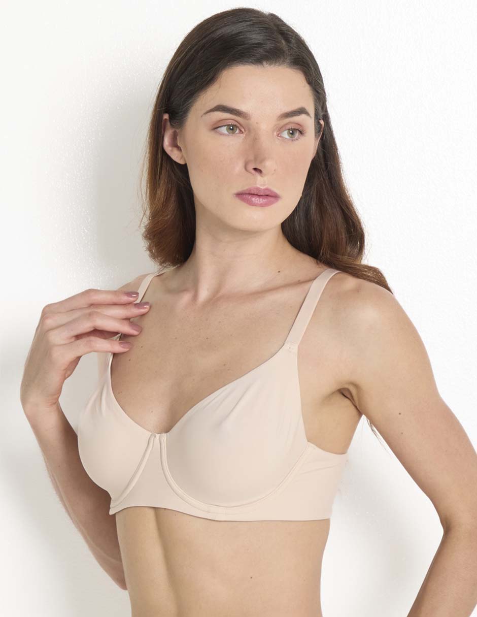 Brassiere T-shirt bra con copa para mujer 2