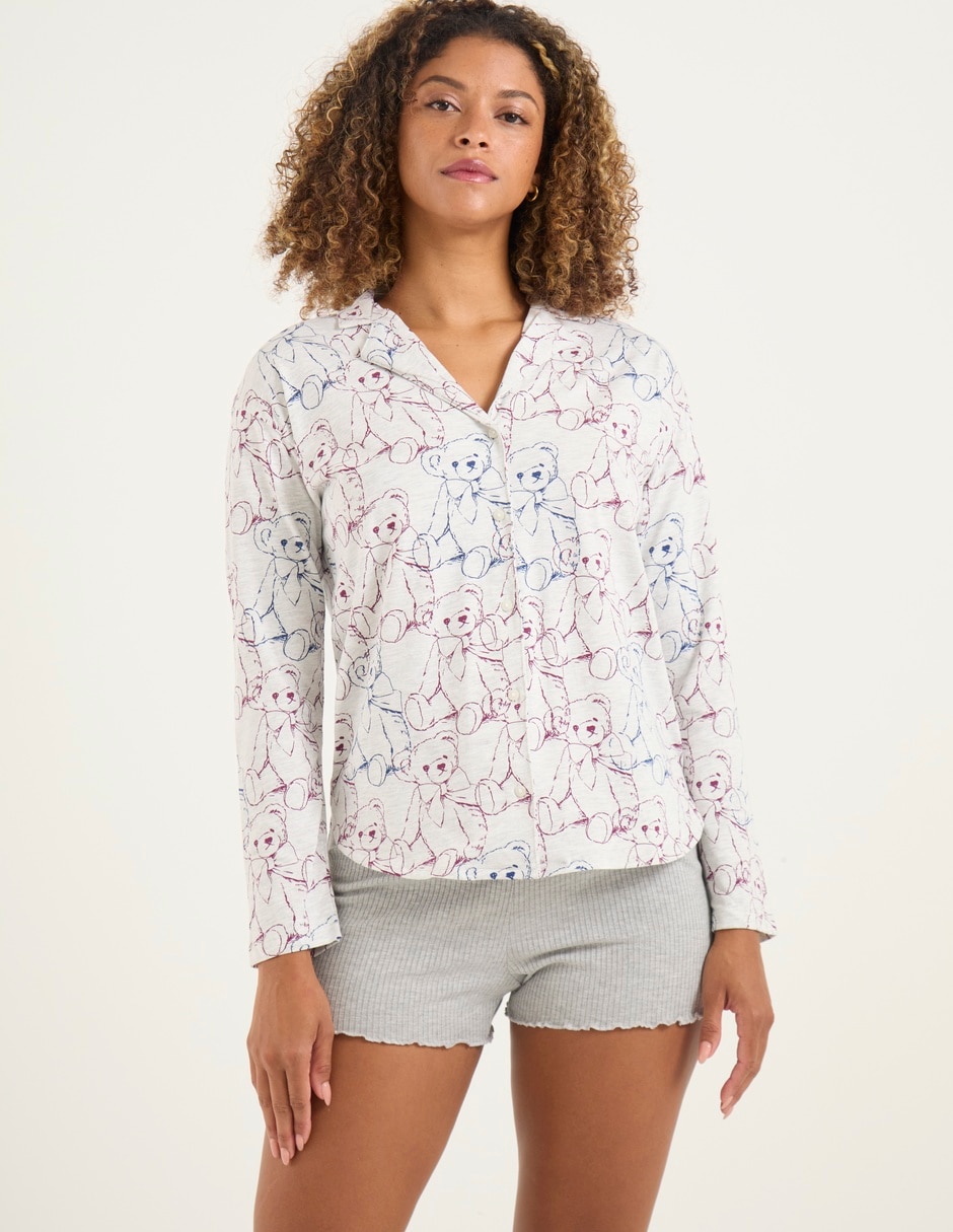 Playera pijama para mujer Playera pijama para mujer