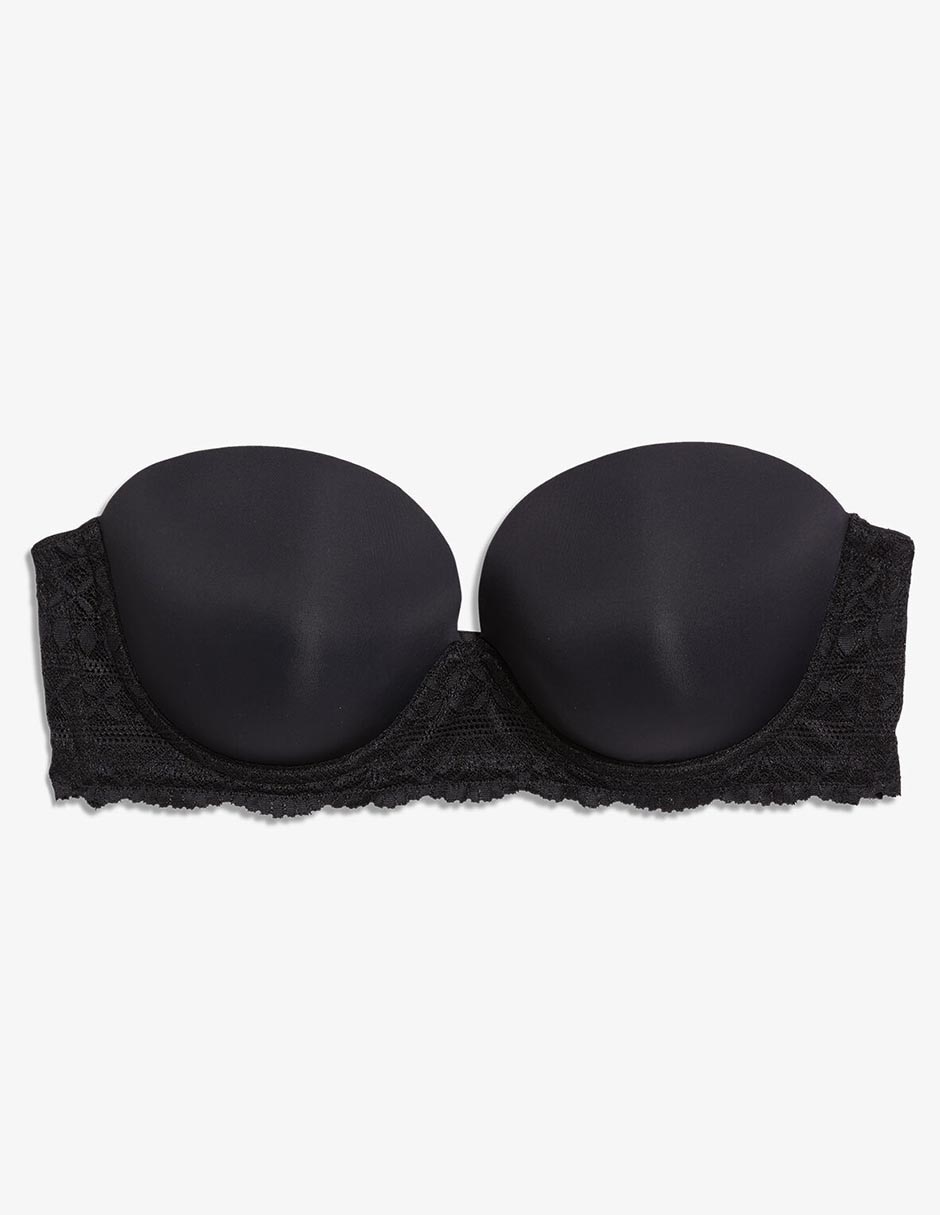 Brassiere strapless con copa para mujer 5