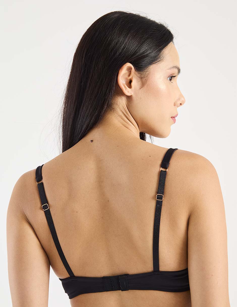 Brassiere demi con copa para mujer 3