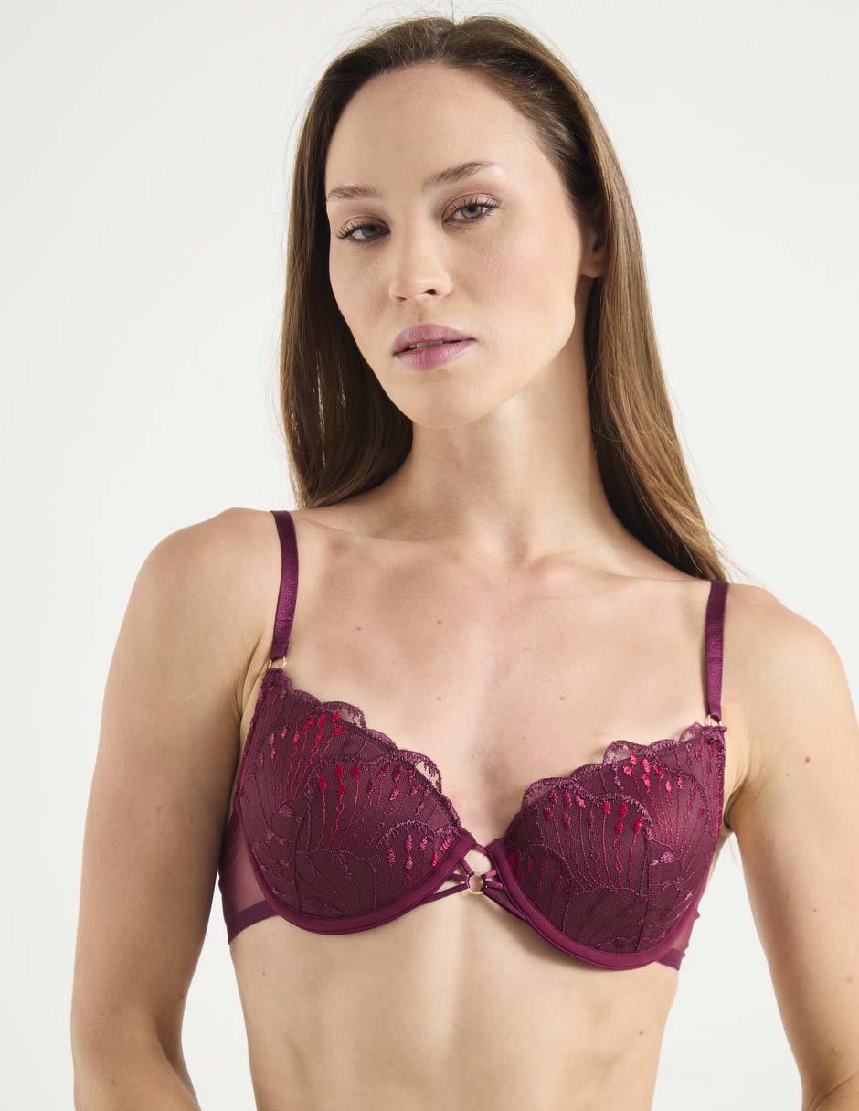 Brassiere demi con copa para mujer Brassiere demi con copa para mujer