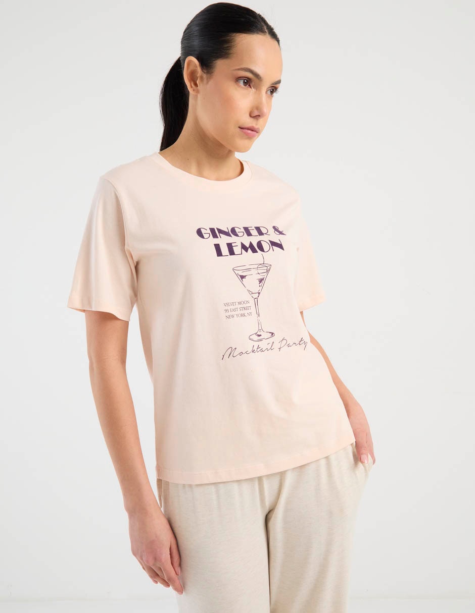 Playera pijama para mujer Playera pijama para mujer