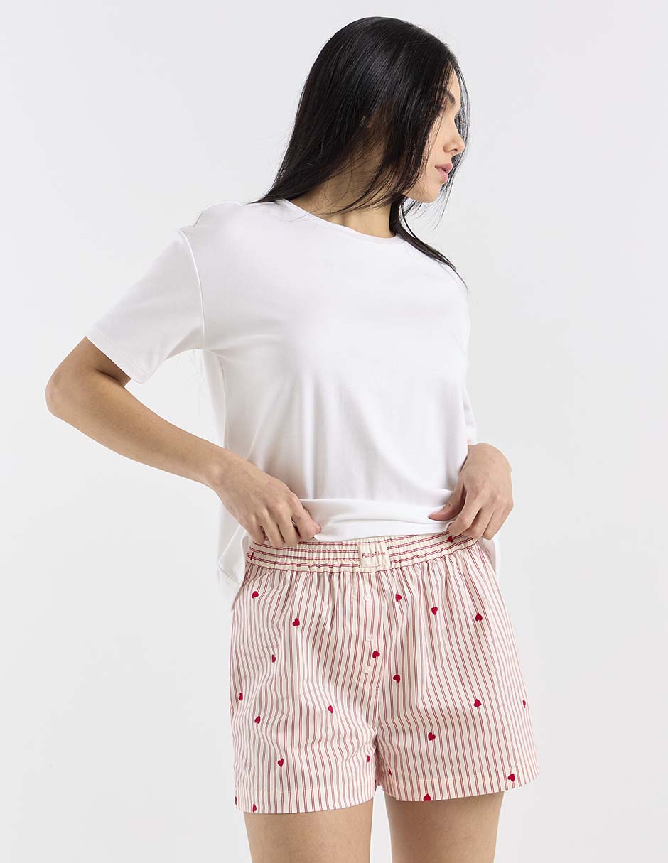 Short pijama de algodón para mujer Short pijama de algodón para mujer