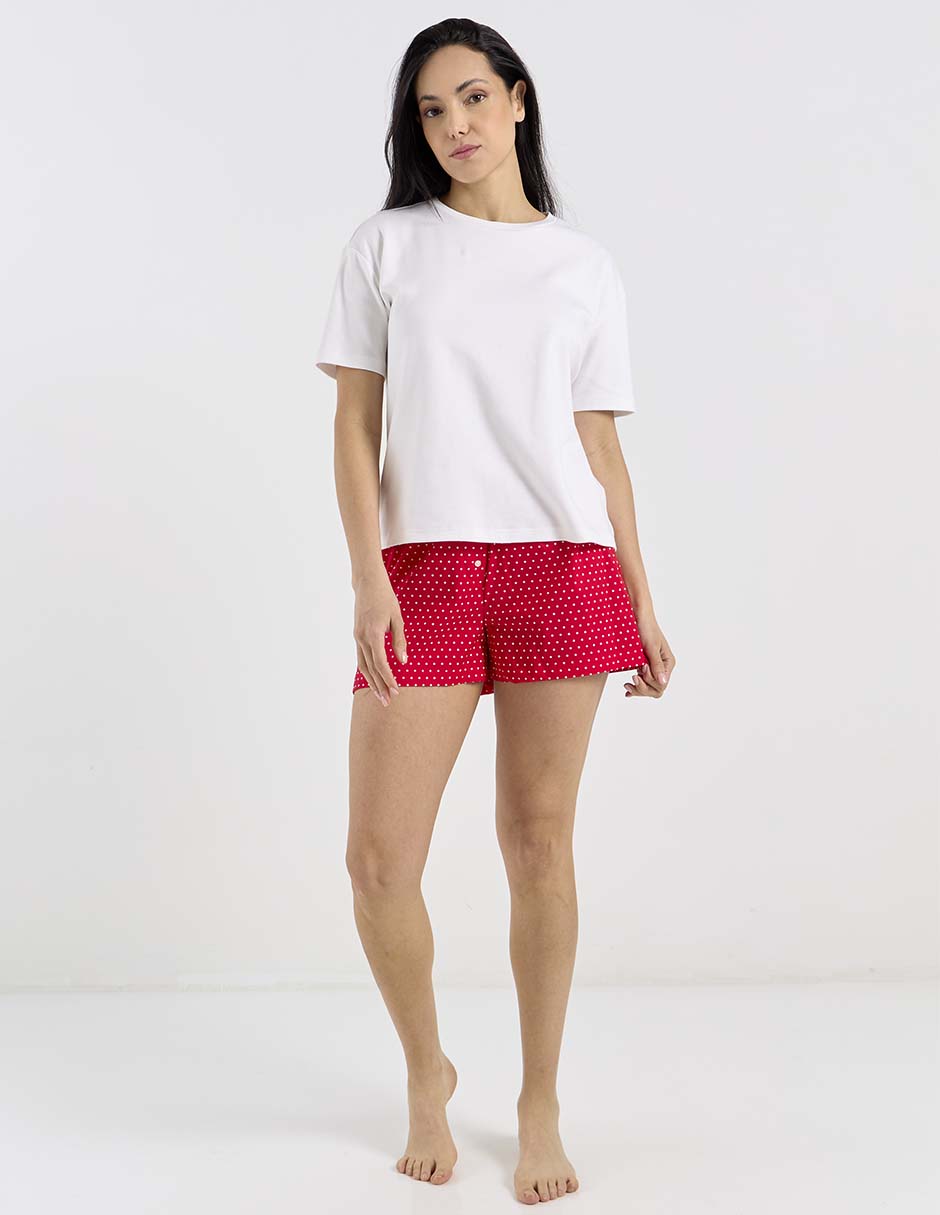 Short pijama Etam de algodón para mujer