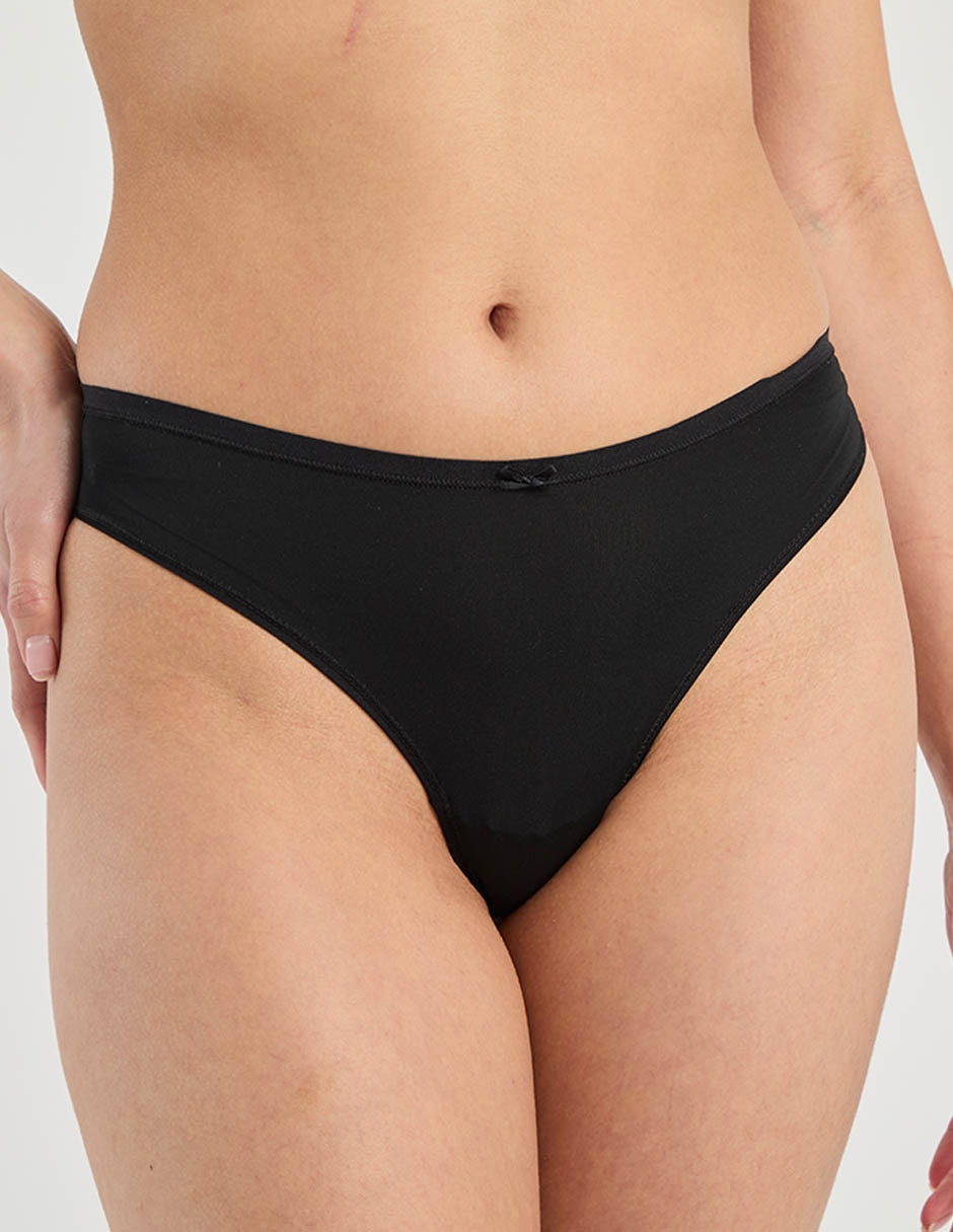 Set tanga de poliamida para mujer Set tanga de poliamida para mujer
