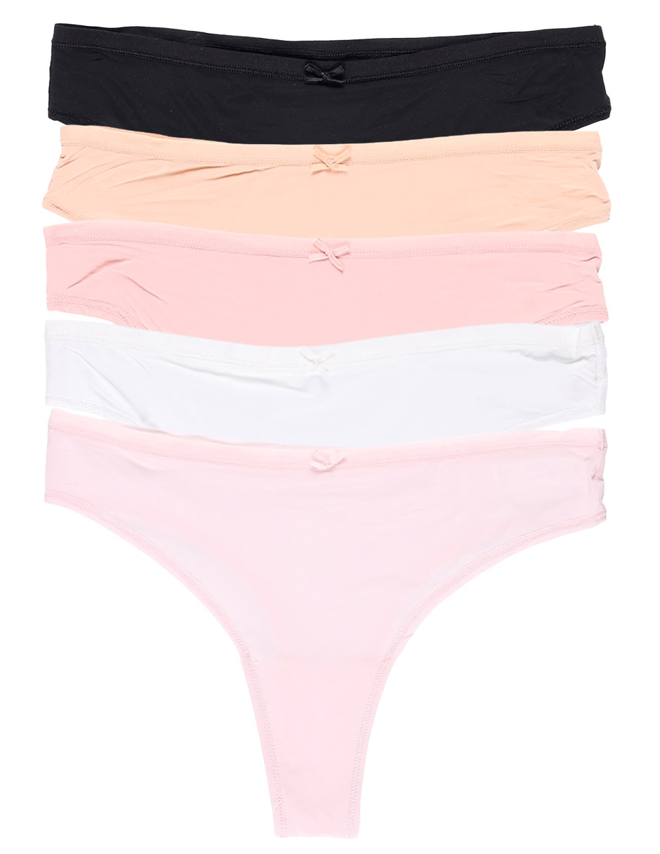 Set tanga de poliamida para mujer 5