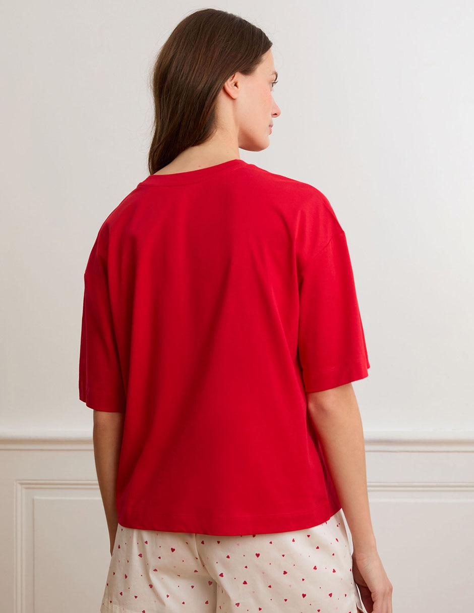 Playera pijama para mujer 2
