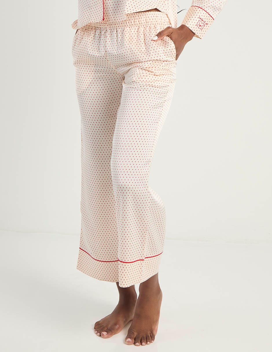 Pantalón pijama de algodón para mujer 2