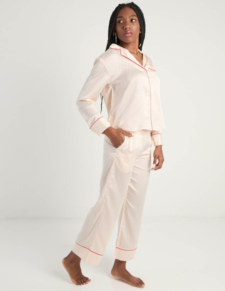Pantalón pijama de algodón para mujer 3