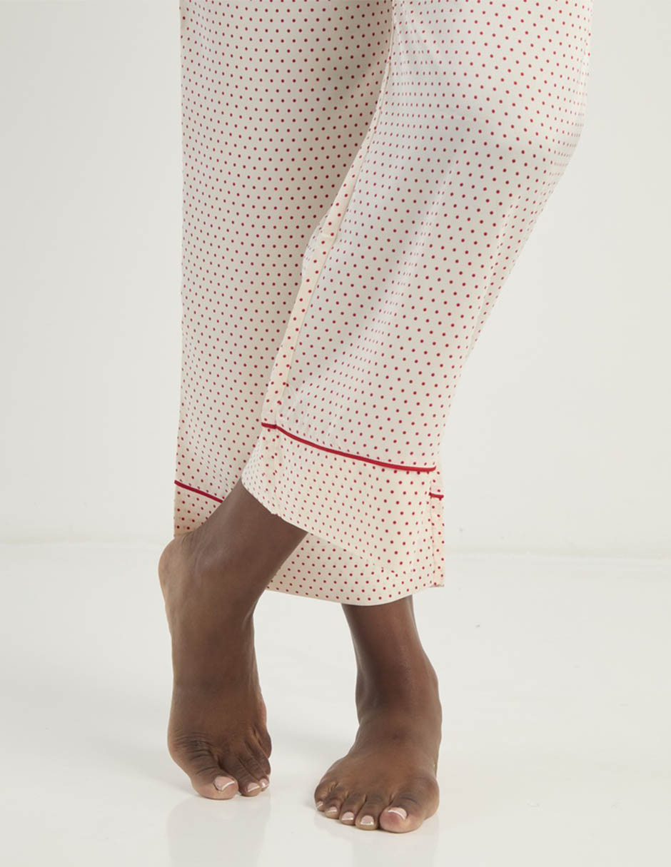 Pantalón pijama de algodón para mujer 5