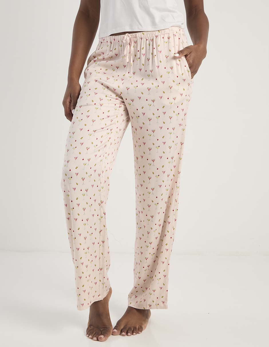 Pantalón pijama de algodón para mujer Pantalón pijama de algodón para mujer