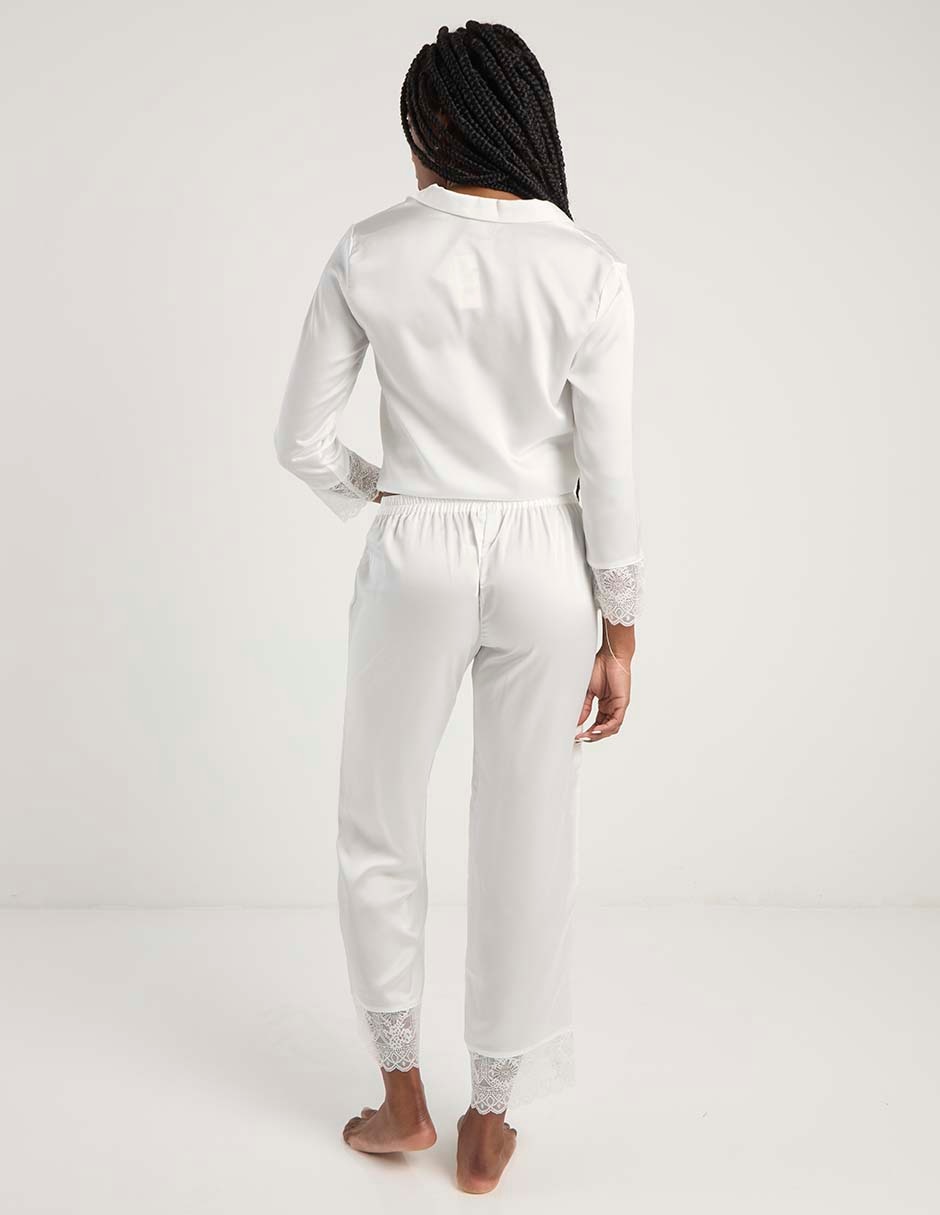 Pantalón pijama Bride de nylon para mujer 6